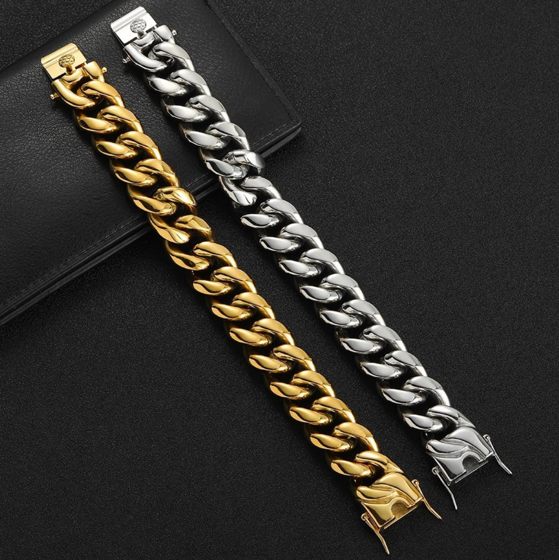 【Ice43】Cuban Link Chain Bracelet