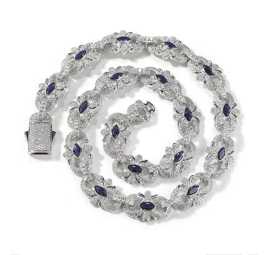 【Ice227】Flare Link Necklace