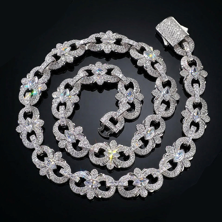 【Ice227】Flare Link Necklace