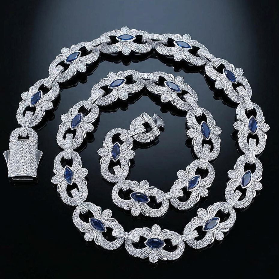 【Ice227】Flare Link Necklace
