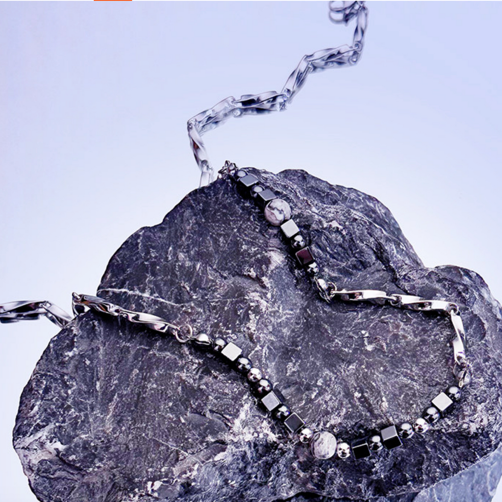 【Ice252】Module Necklace【S925】