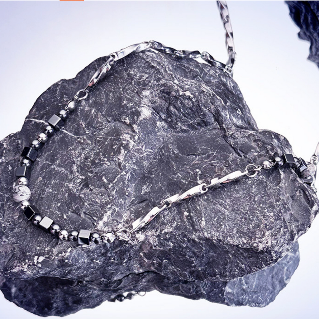 【Ice252】Module Necklace【S925】
