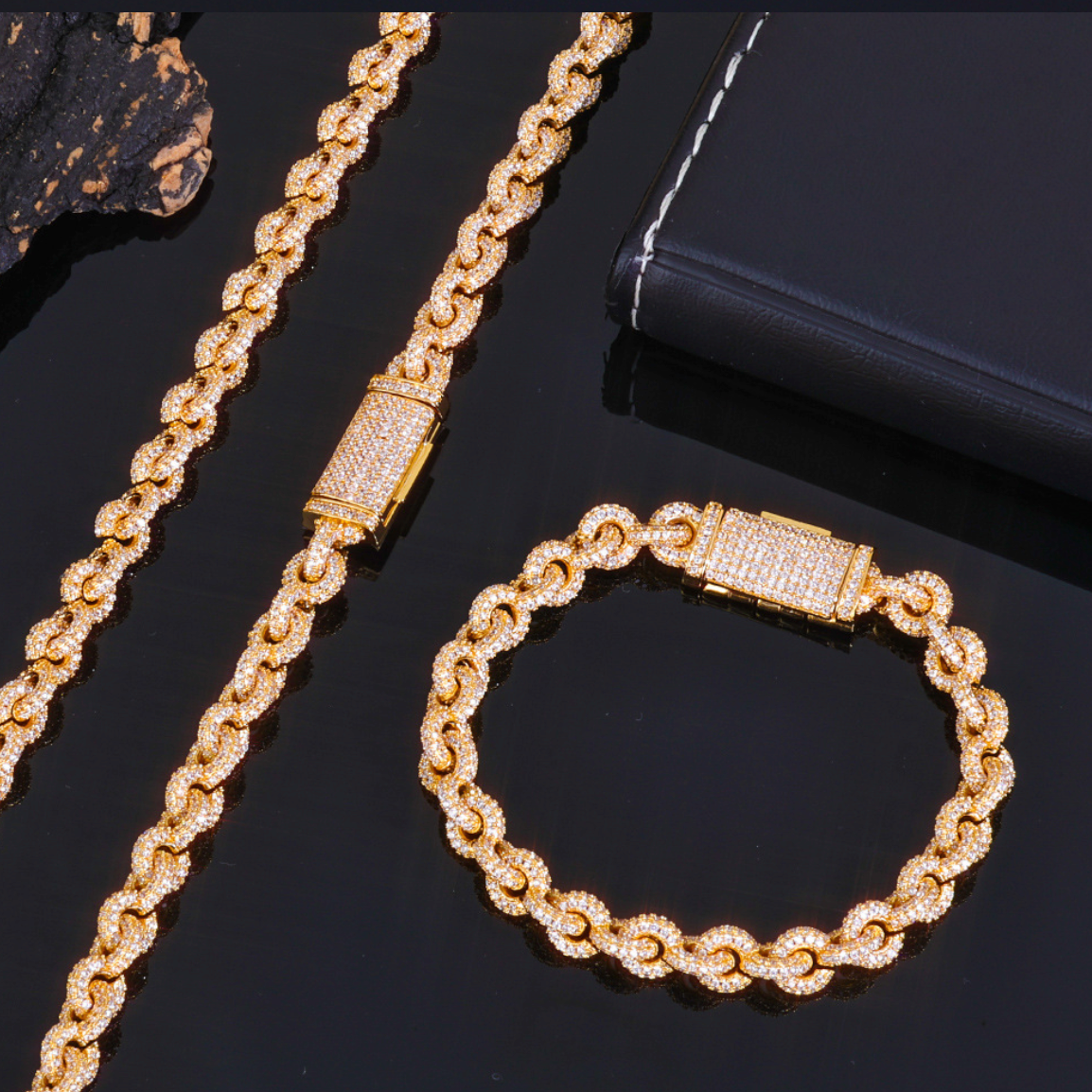 【Ice269】Padrone Iced Link Bracelet