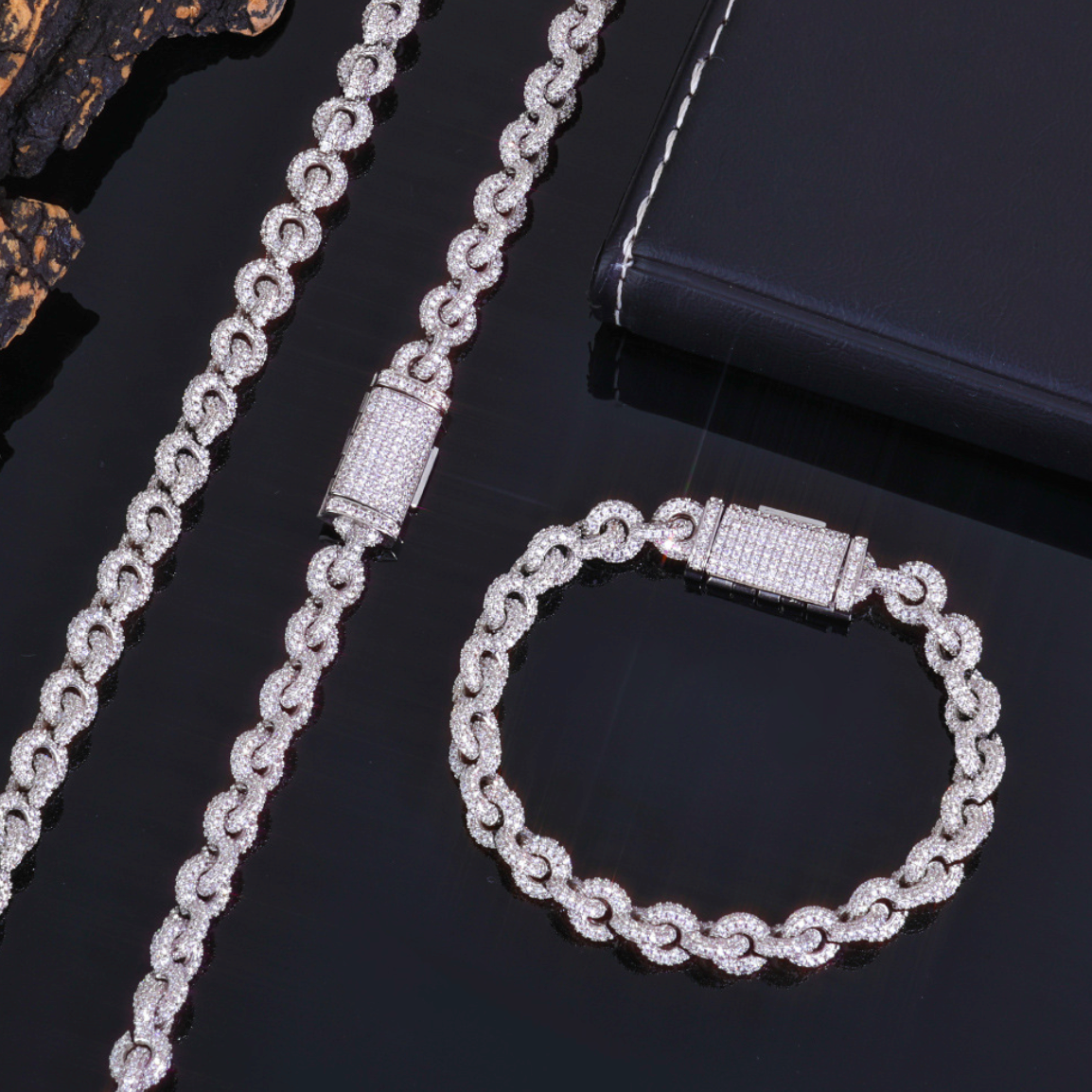 【Ice269】Padrone Iced Link Bracelet
