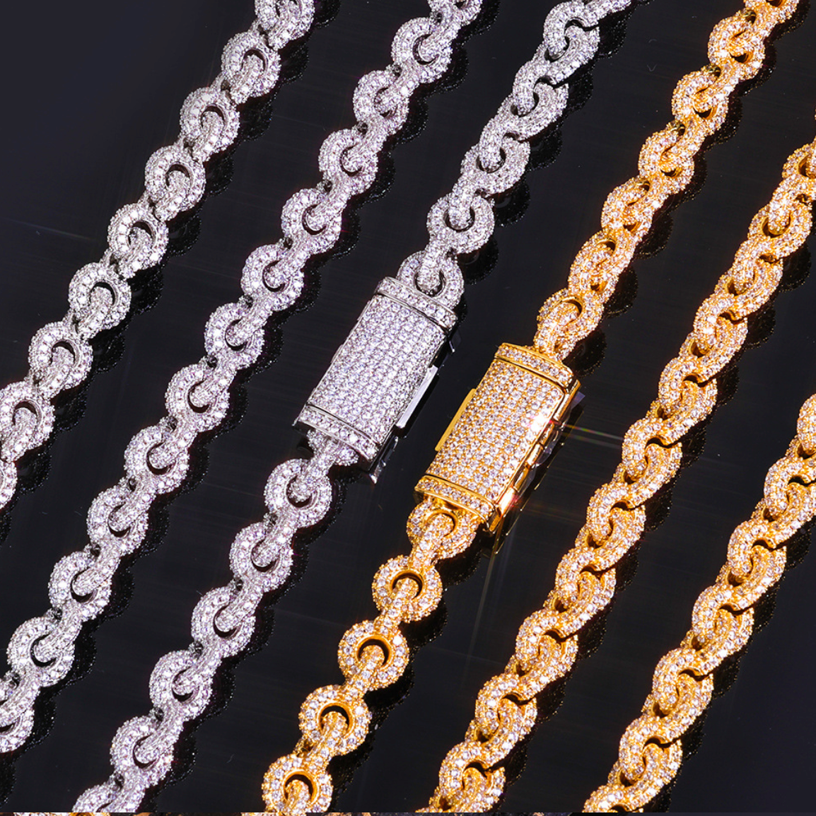 【Ice269】Padrone Iced Link Bracelet