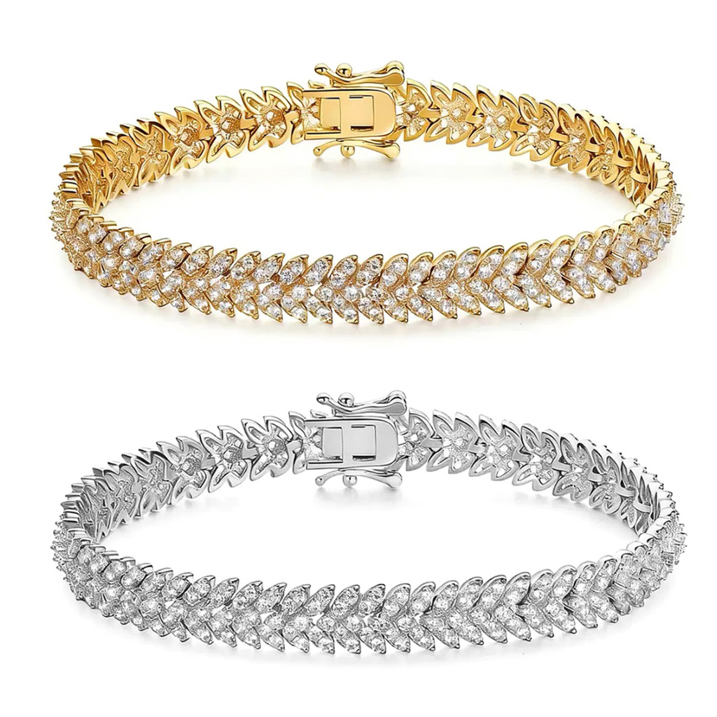 【Ice272】Mamba Scale Tennis Bracelet
