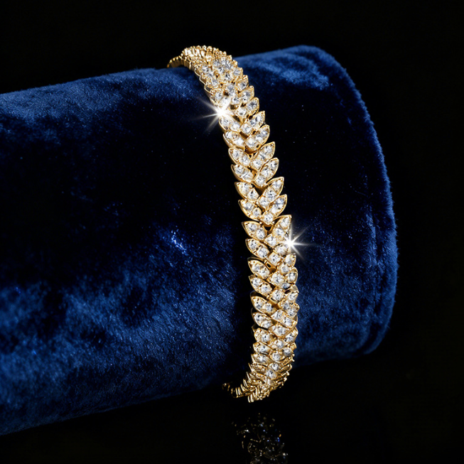 【Ice272】Mamba Scale Tennis Bracelet