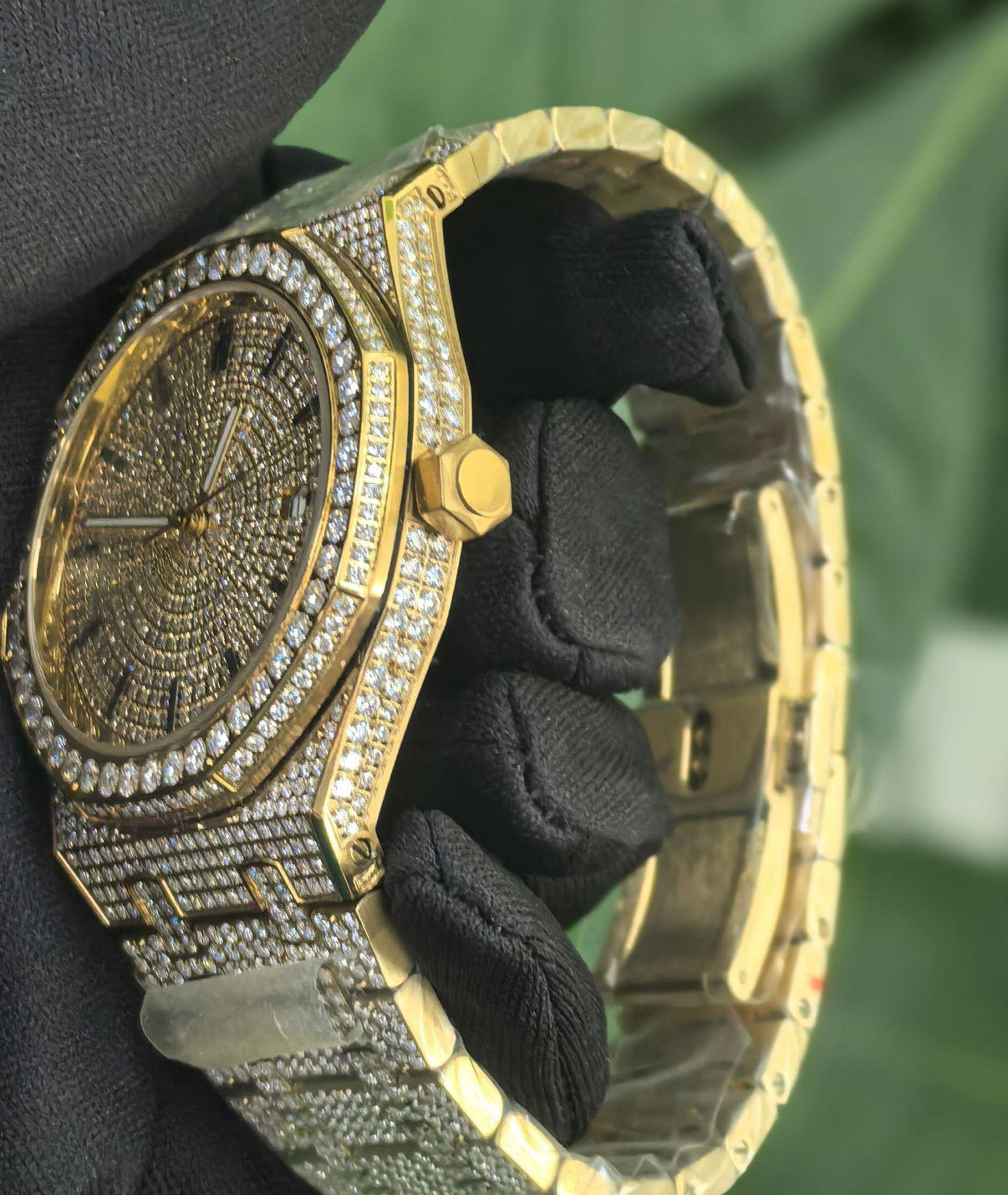 【Ice72】Iced Out Royal Diamond Watch【Moissanite/GOLD】