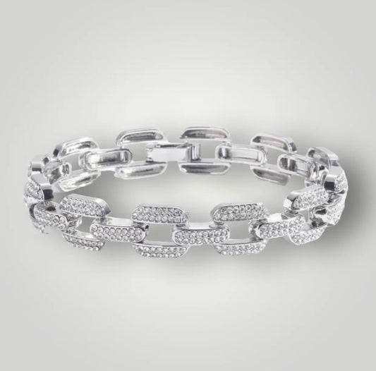 【Ice29】Iced Out Link Bracelet