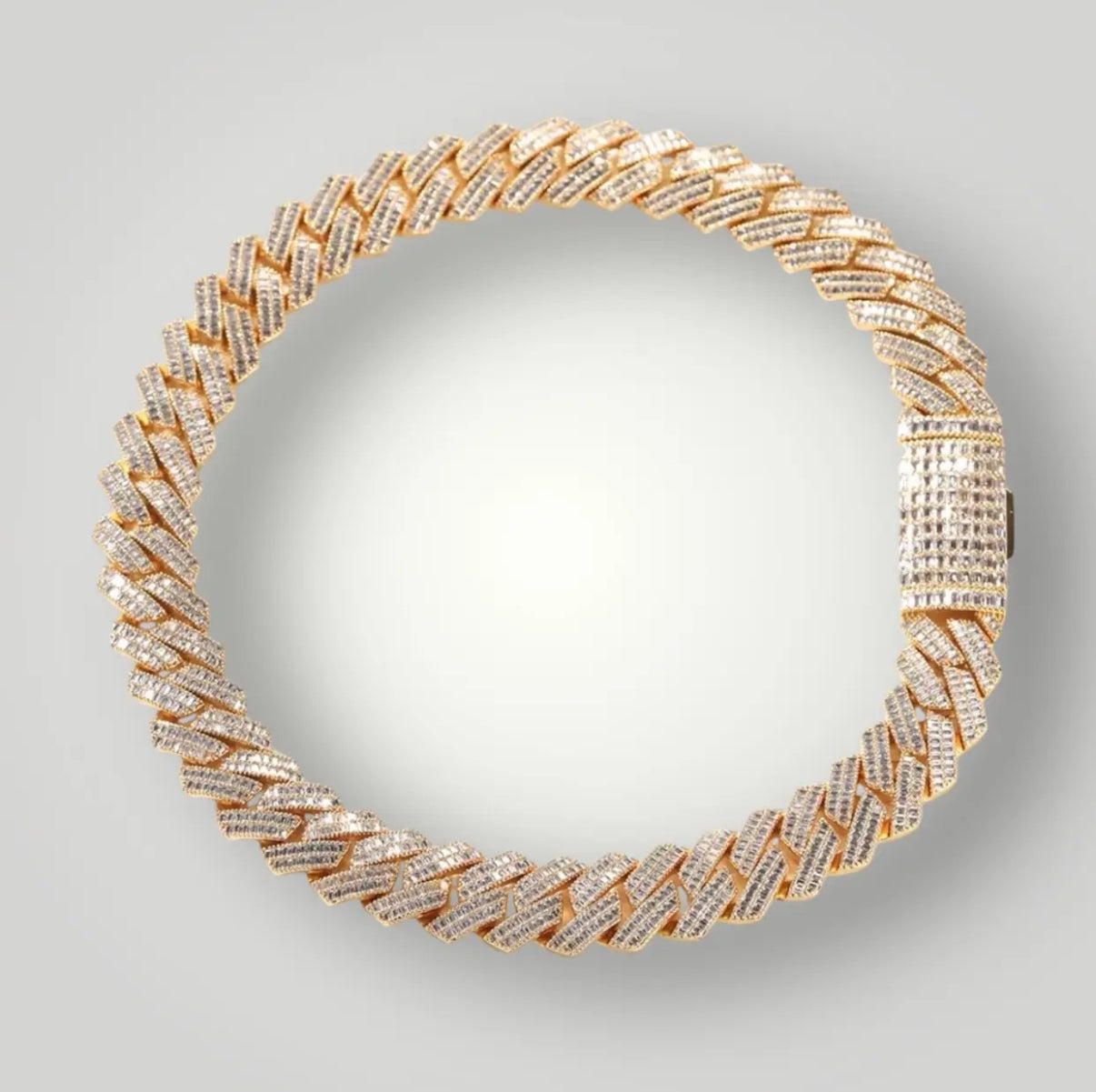 【Ice48】Iced Out Miami Cuban Chain Necklace