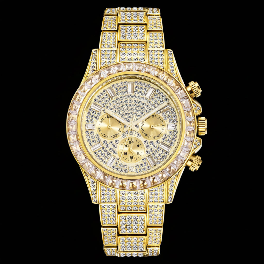 【Ice36】Imperium Starburst Full Ice Watch