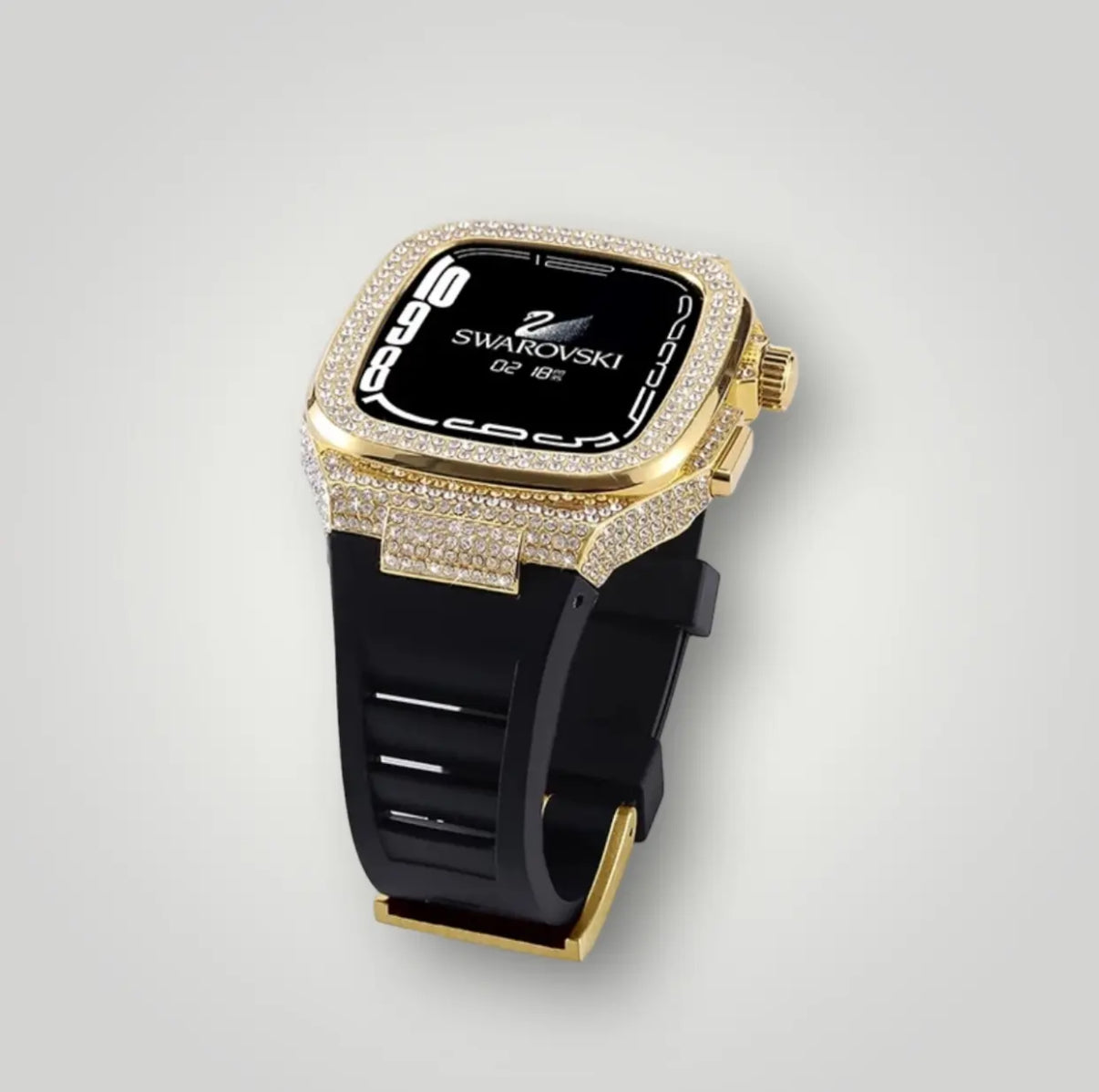 【Ice10】Iced Out Apple Watch Case