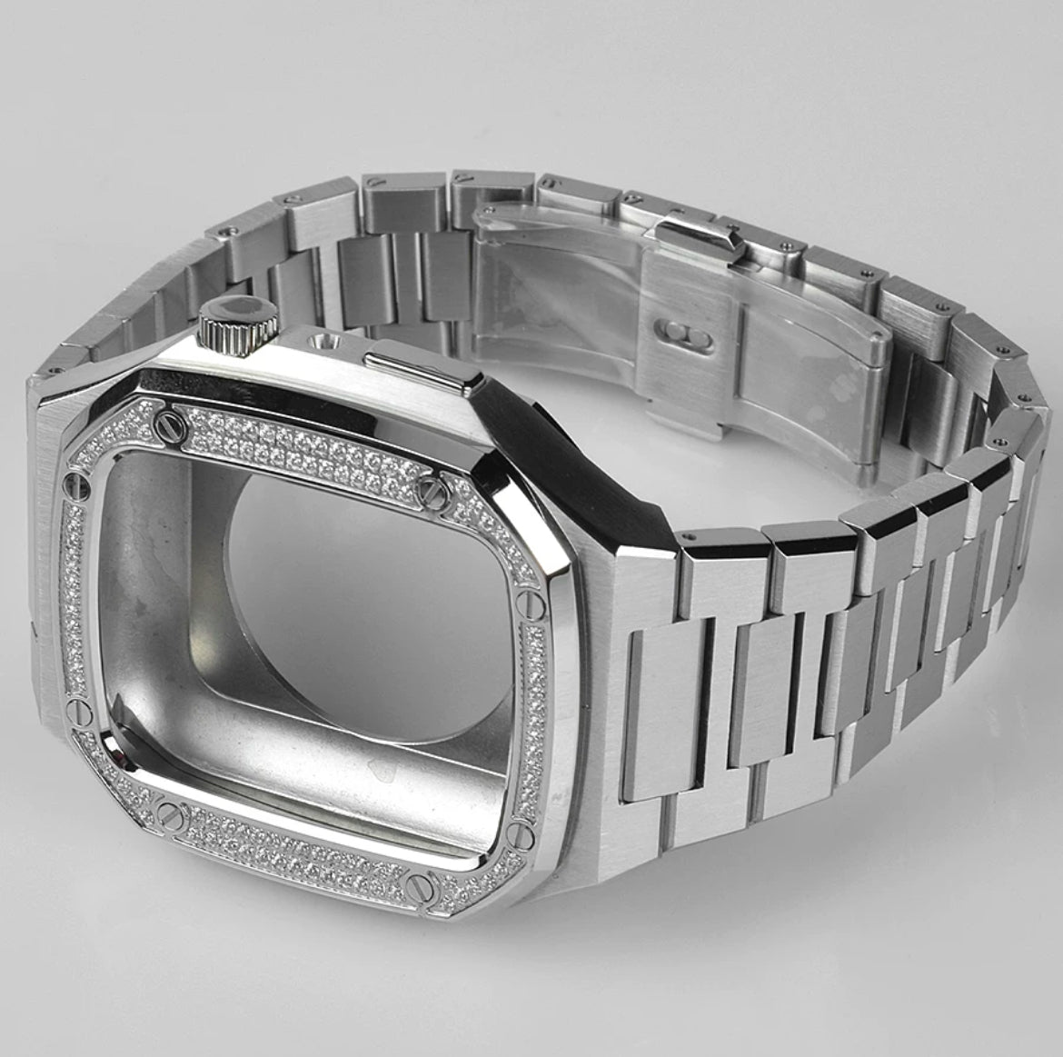 【Ice53】Iced Out Luxury Apple Watch Case