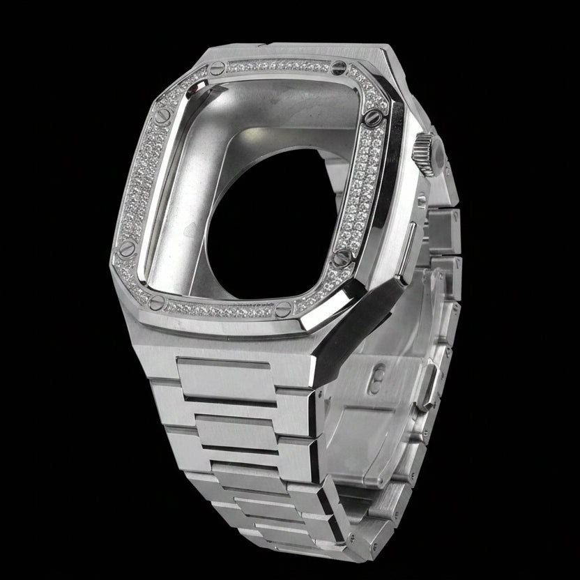 【Ice53】Iced Out Luxury Apple Watch Case