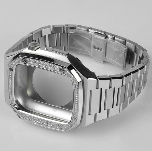 【Ice53】Iced Out Luxury Apple Watch Case