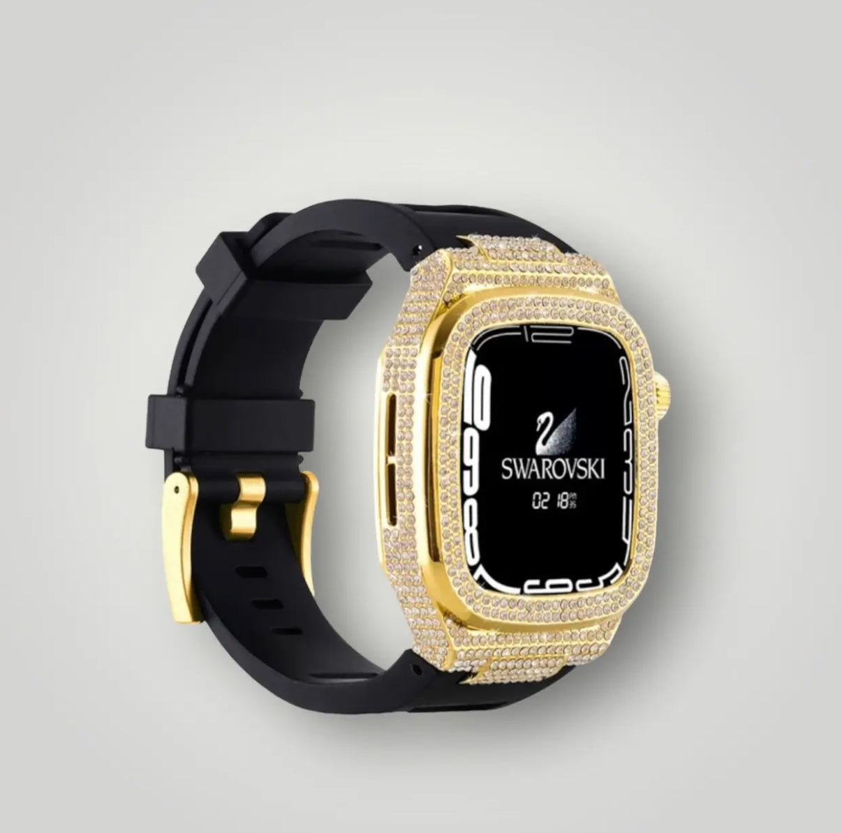 【Ice10】Iced Out Apple Watch Case