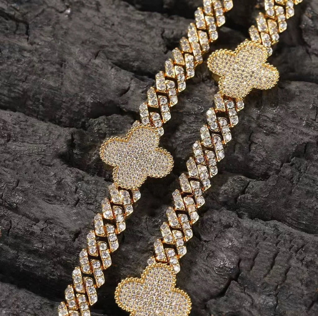 【Ice07】Luxury Clover Chain Bracelet