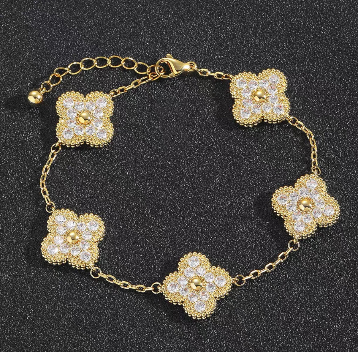 【Ice58】Luxury Clover Diamond Bracelet