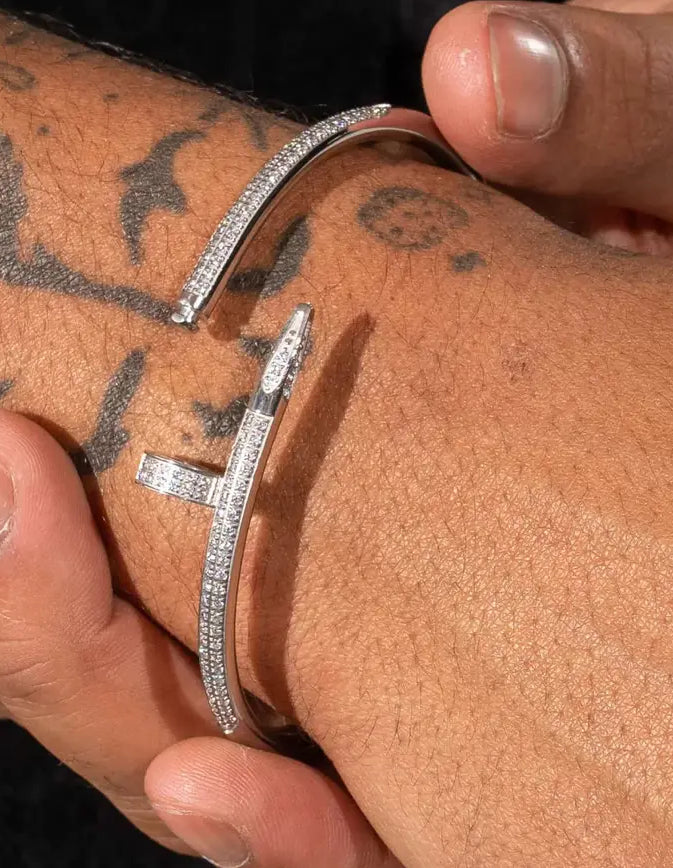 【Ice91】Diamond Nail Bracelet