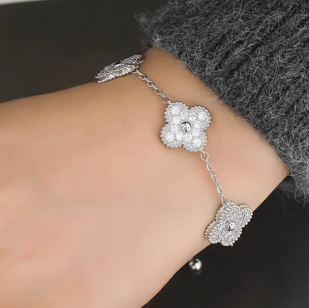 【Ice58】Luxury Clover Diamond Bracelet