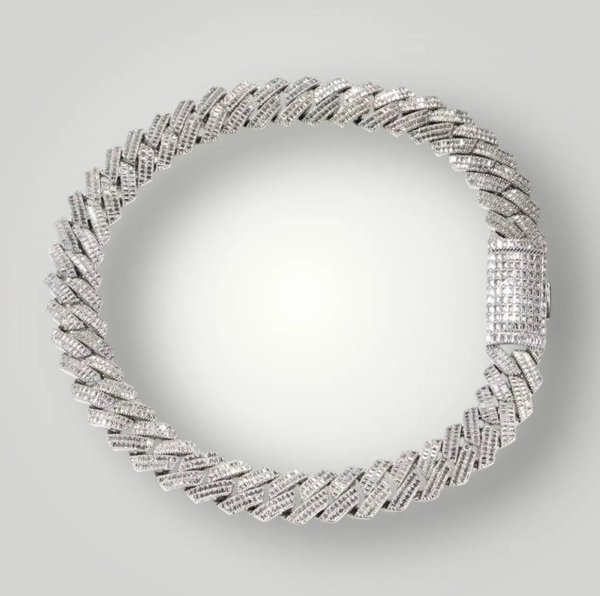 【Ice48】Iced Out Miami Cuban Chain Necklace