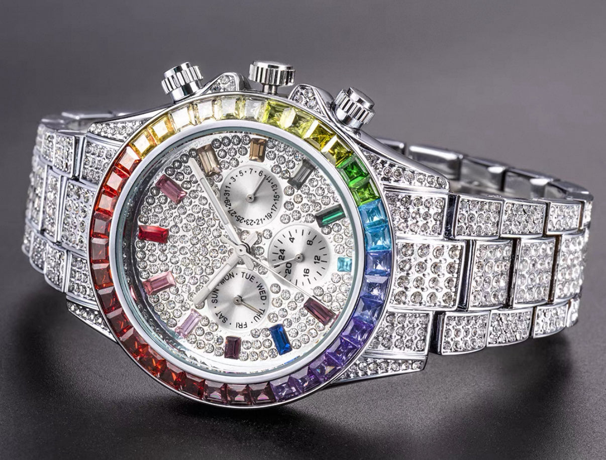 【Ice37】Imperium Rainbow Jewel Watch