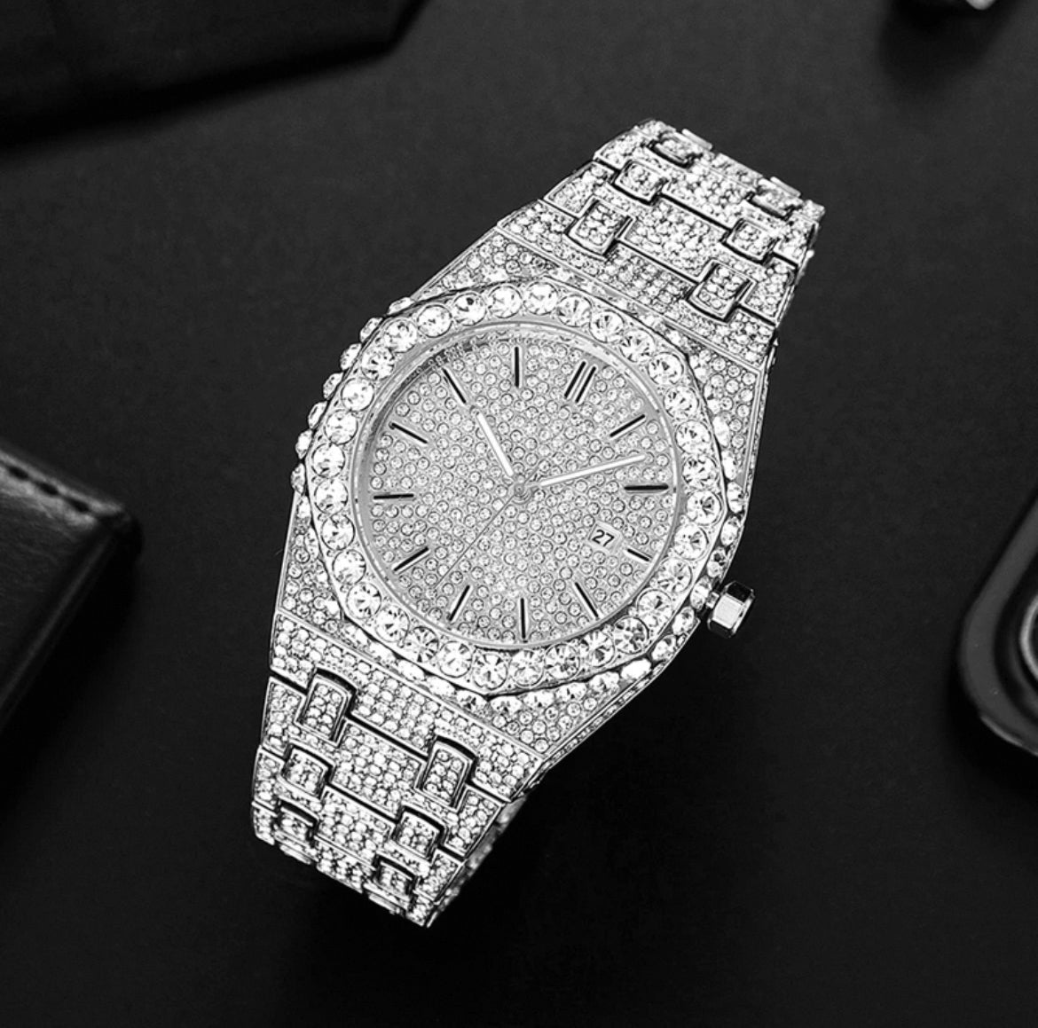 【Ice38】Imperium Lux Jewel Watch (SILVER)