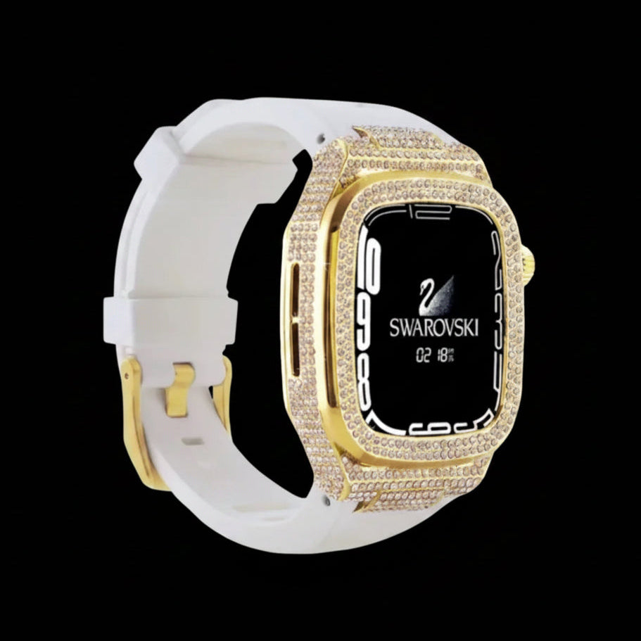 【Ice10】Iced Out Apple Watch Case