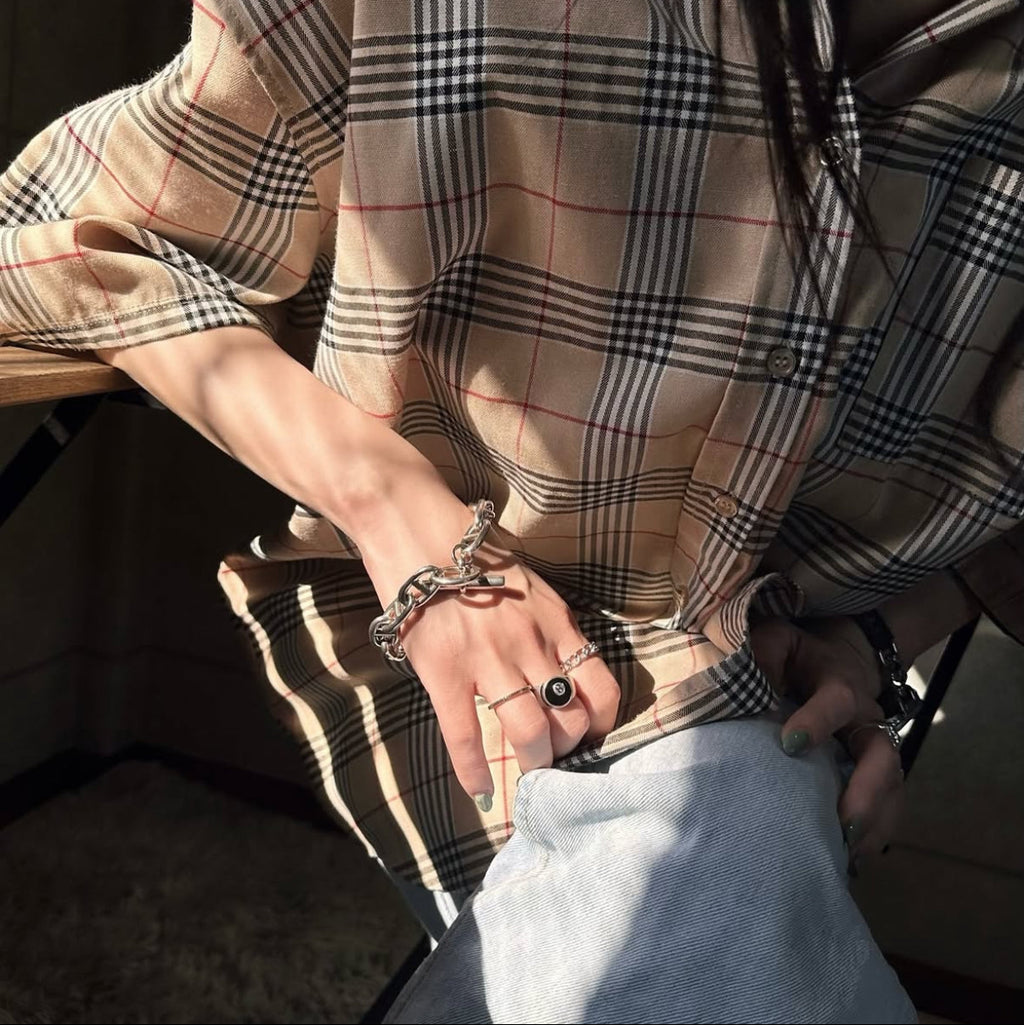 【Ice01】Anchor Chain Bracelet
