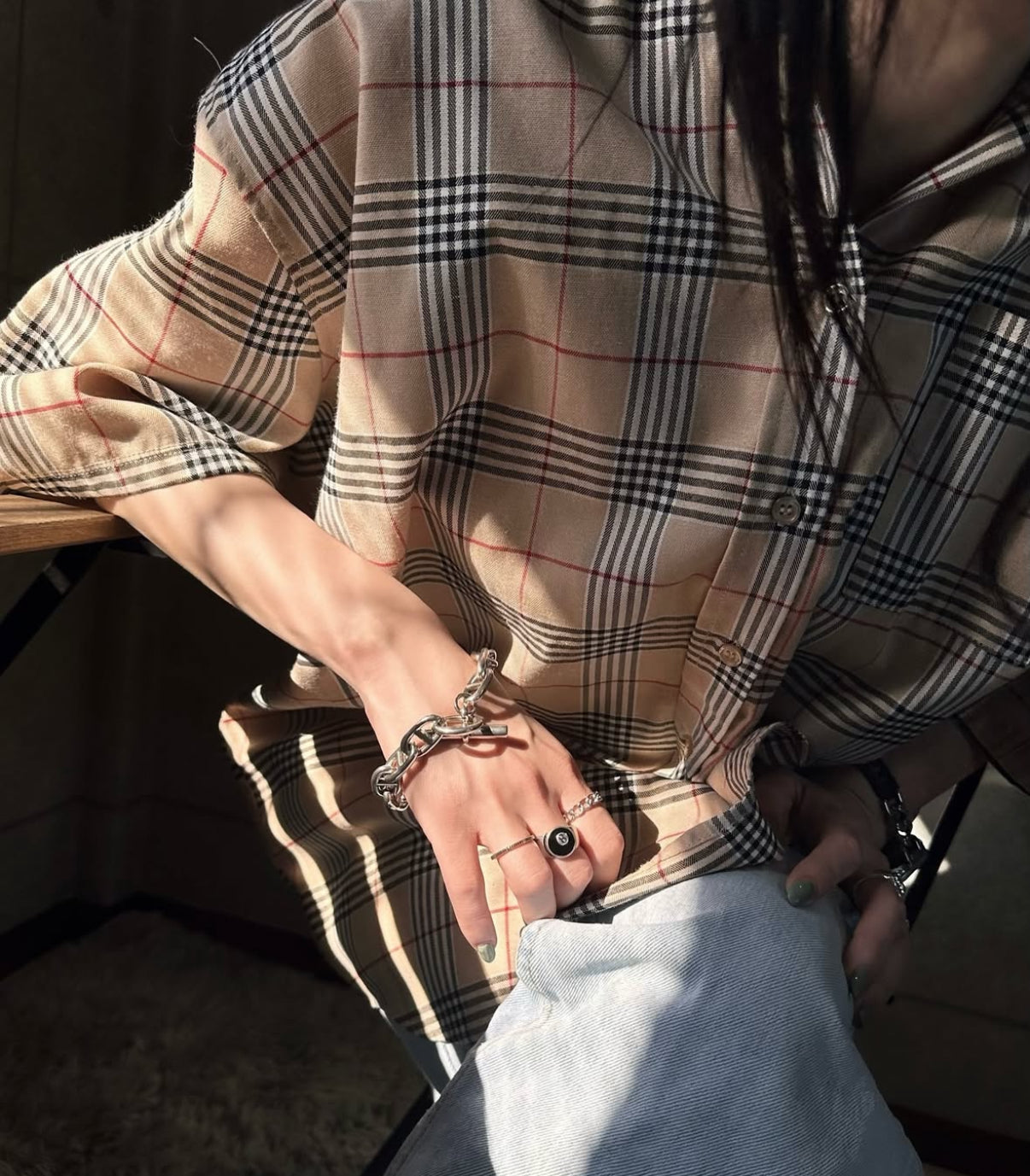 【Ice01】Anchor Chain Bracelet