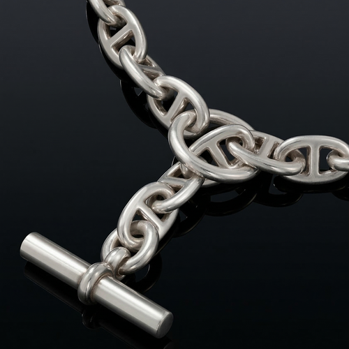 Ice06】Anchor Chain Necklace – IceLuxe