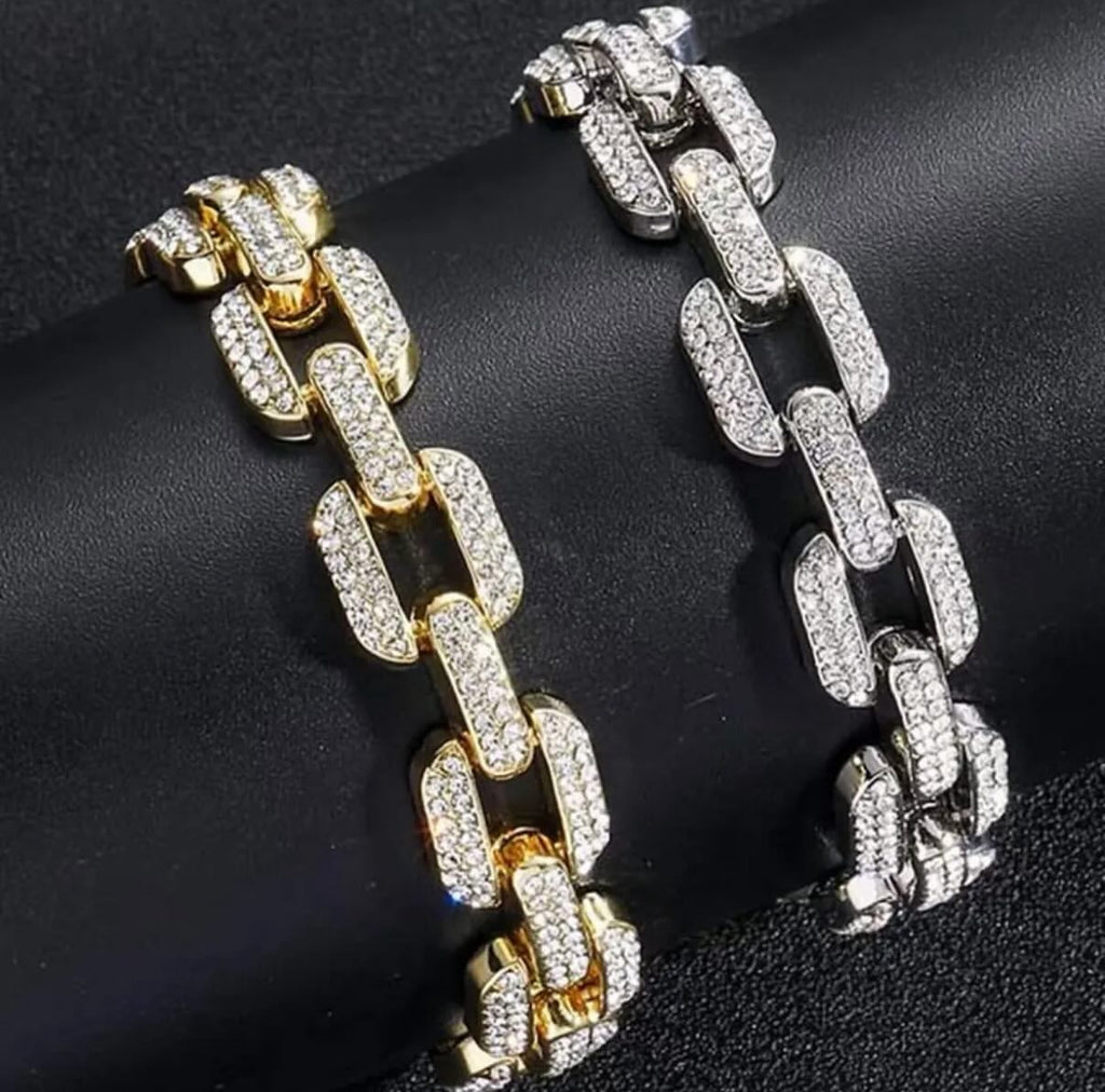 【Ice29】Iced Out Link Bracelet