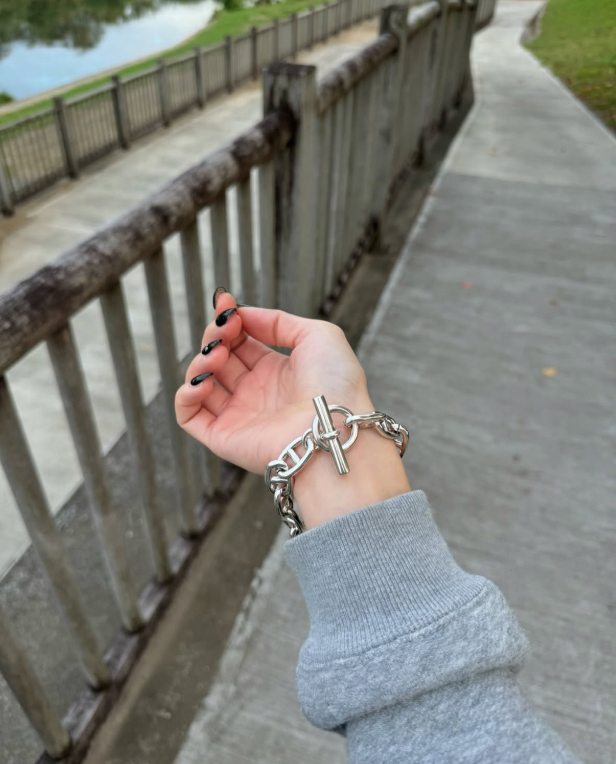 【Ice01】Anchor Chain Bracelet