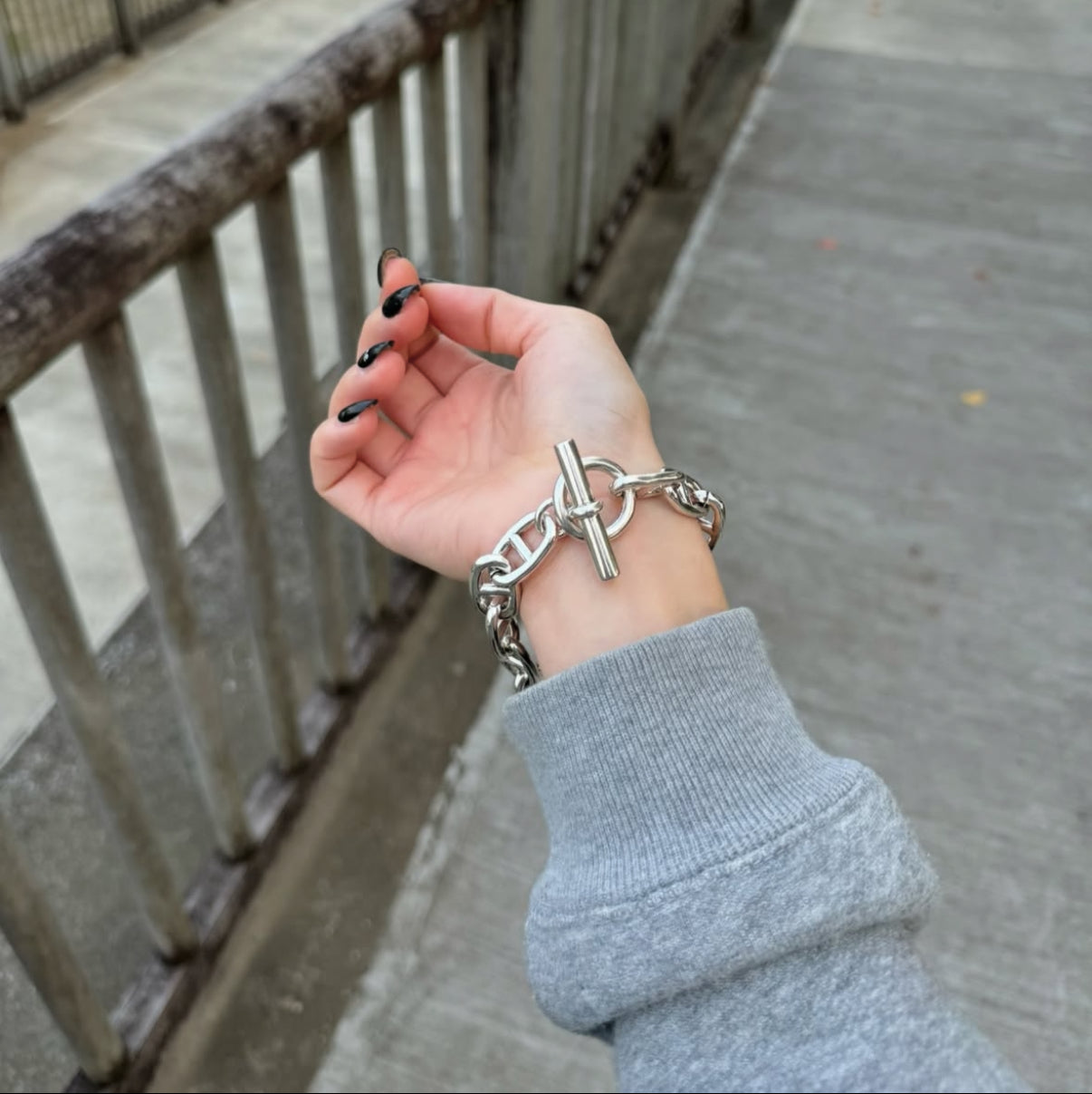 【Ice01】Anchor Chain Bracelet