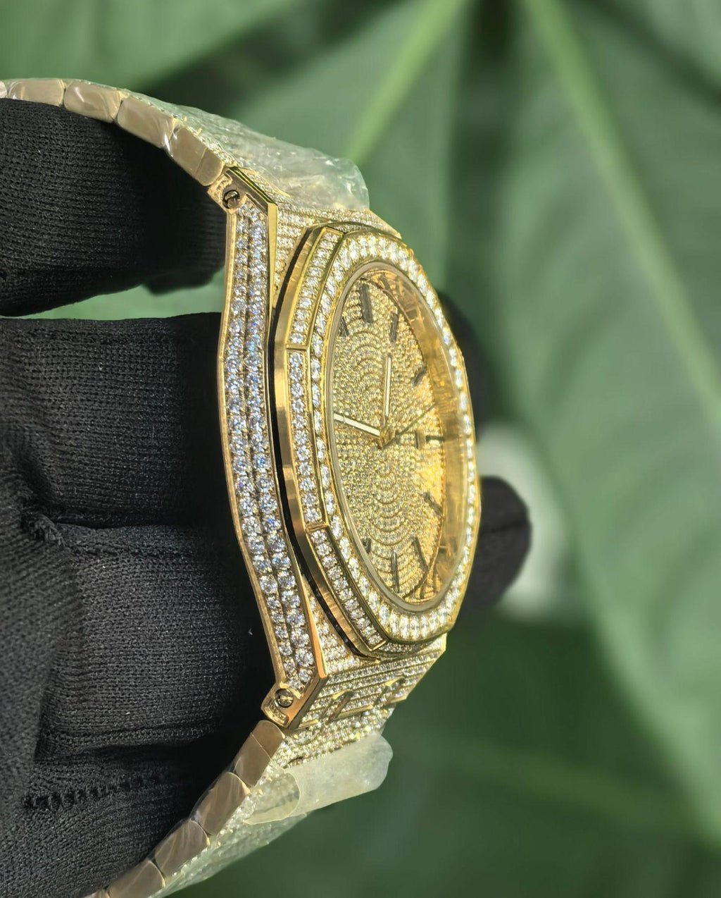 【Ice72】Iced Out Royal Diamond Watch【Moissanite/GOLD】