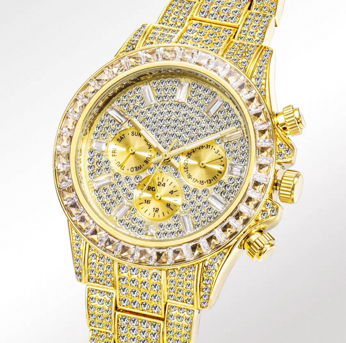【Ice36】Imperium Starburst Full Ice Watch