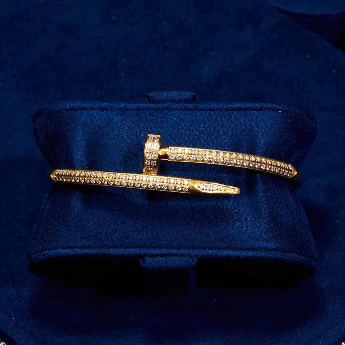 【Ice91】Diamond Nail Bracelet