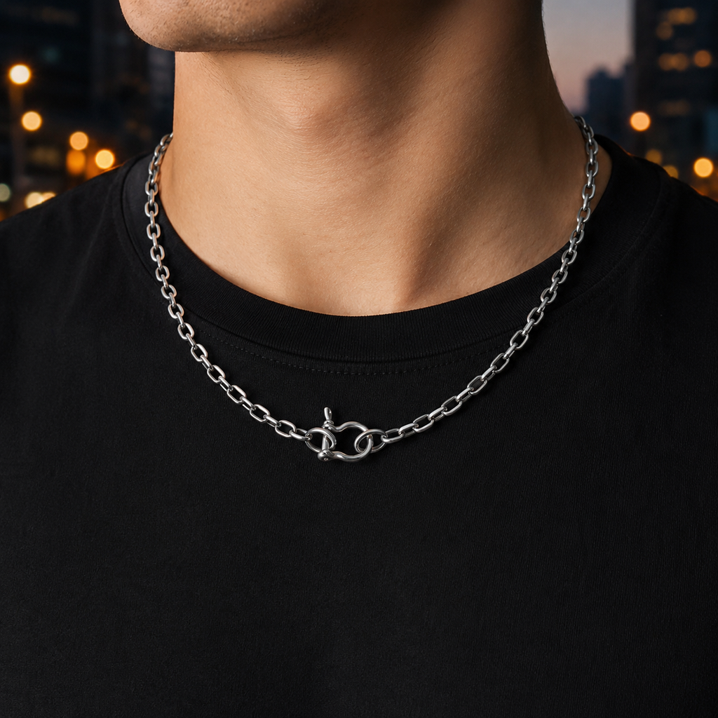【Ice226】Horseshoe Chain Necklace