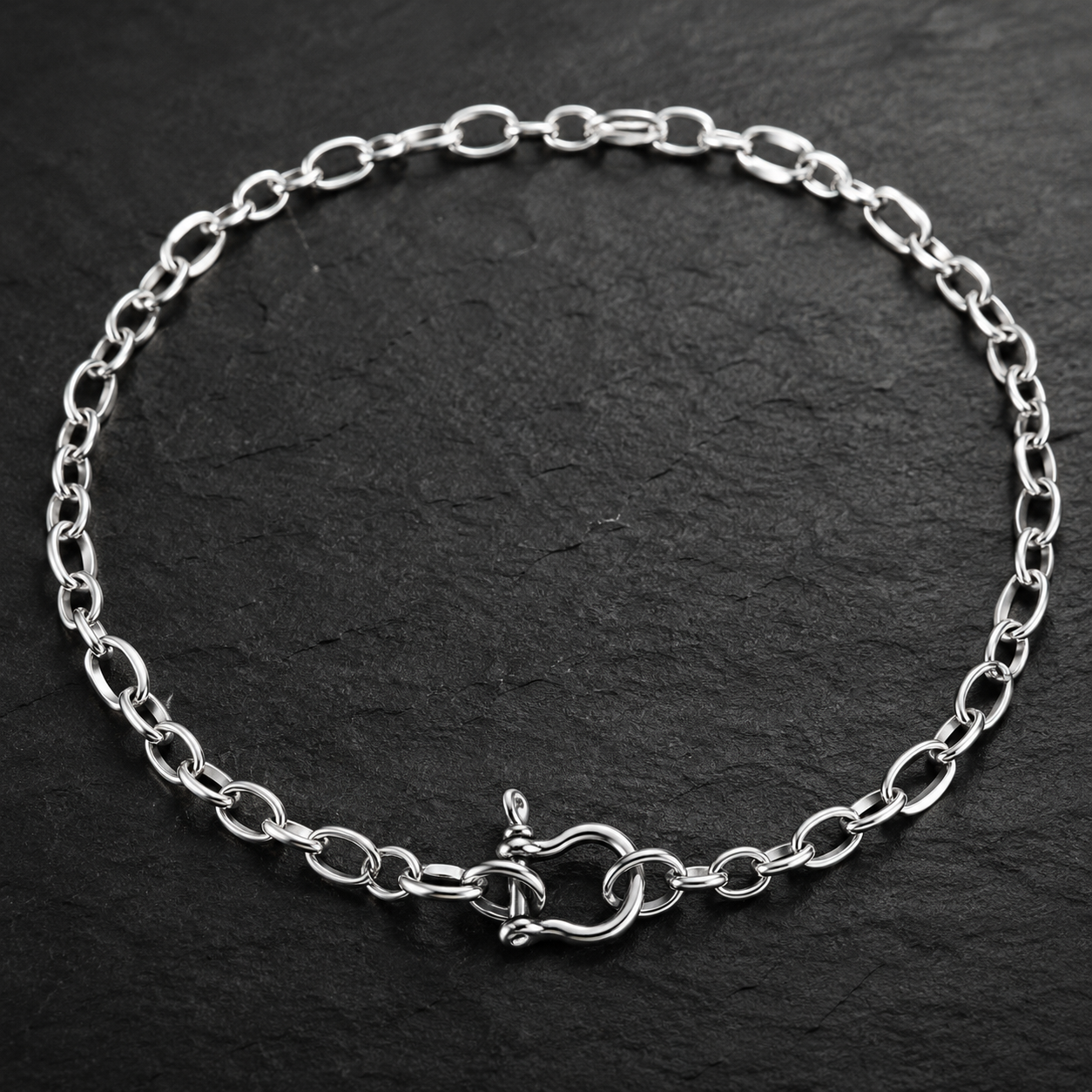 【Ice226】Horseshoe Chain Necklace