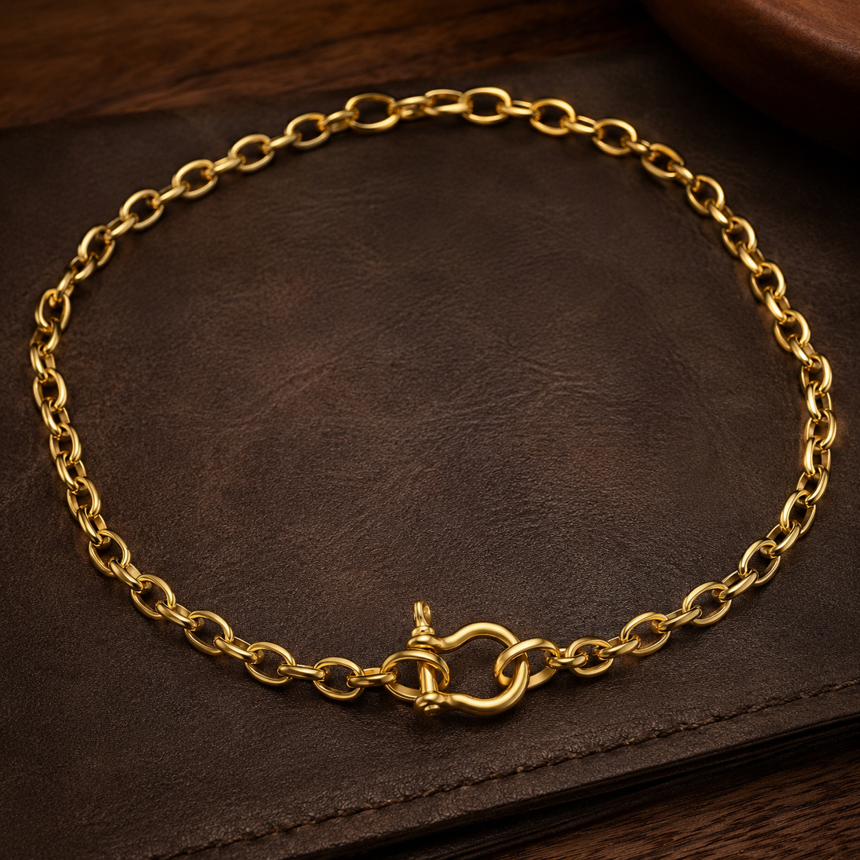 【Ice226】Horseshoe Chain Necklace
