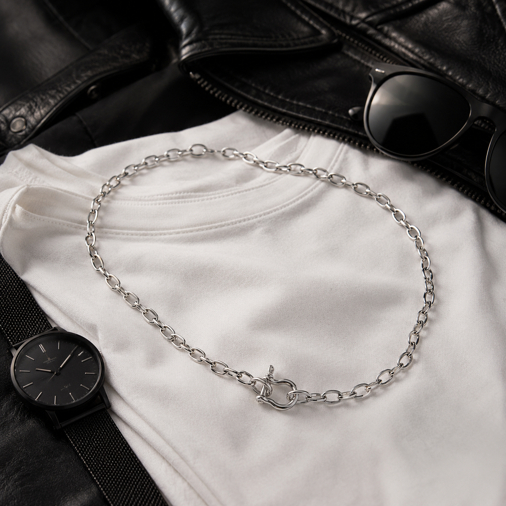 【Ice226】Horseshoe Chain Necklace