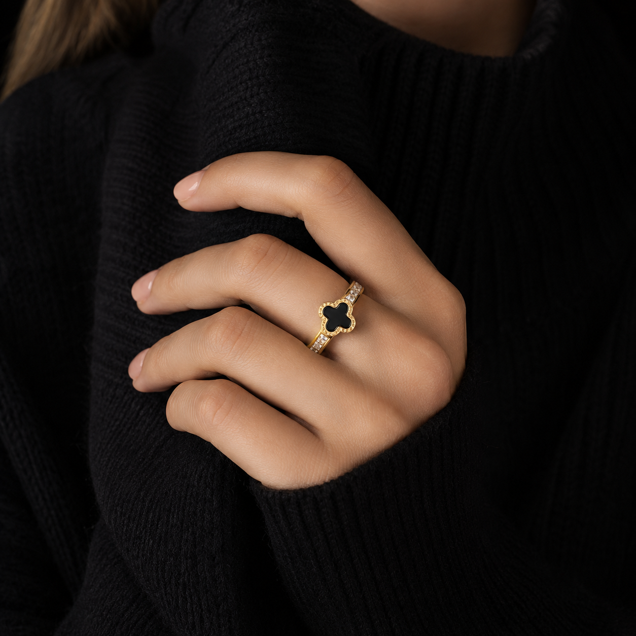 【Ice230】Clover Tennis Ring
