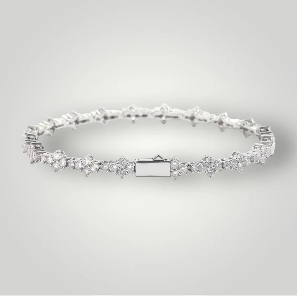 【Ice51】Triple Cut Tennis Chain Bracelet
