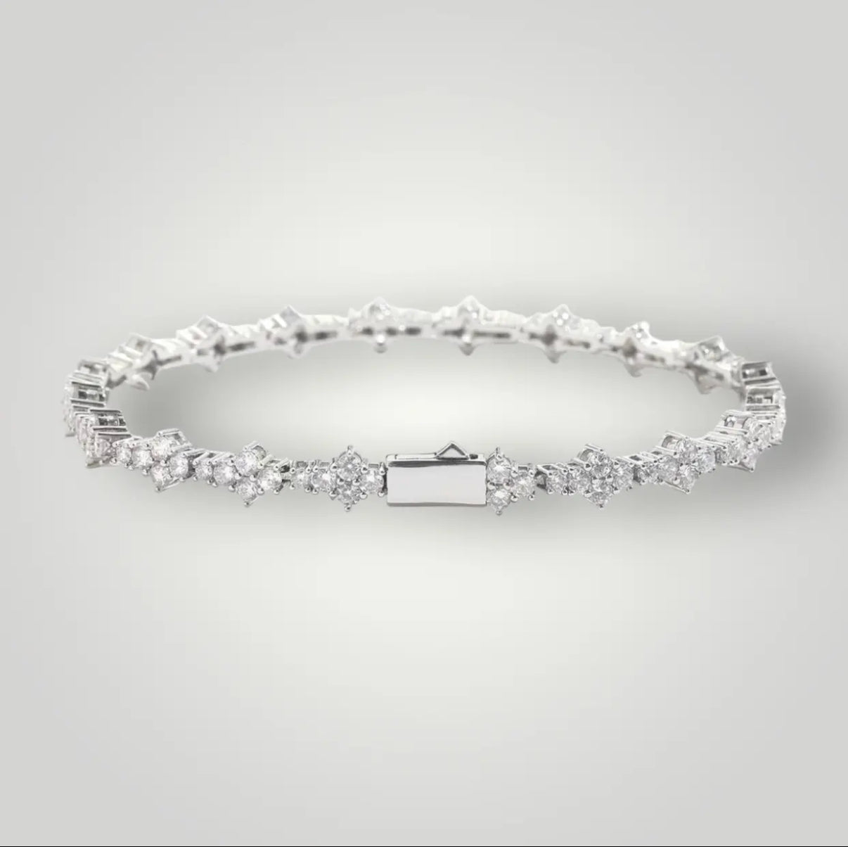 【Ice51】Triple Cut Tennis Chain Bracelet