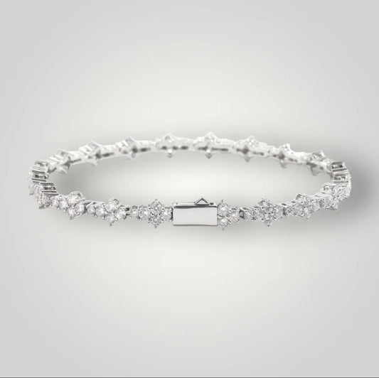 【Ice51】Triple Cut Tennis Chain Bracelet