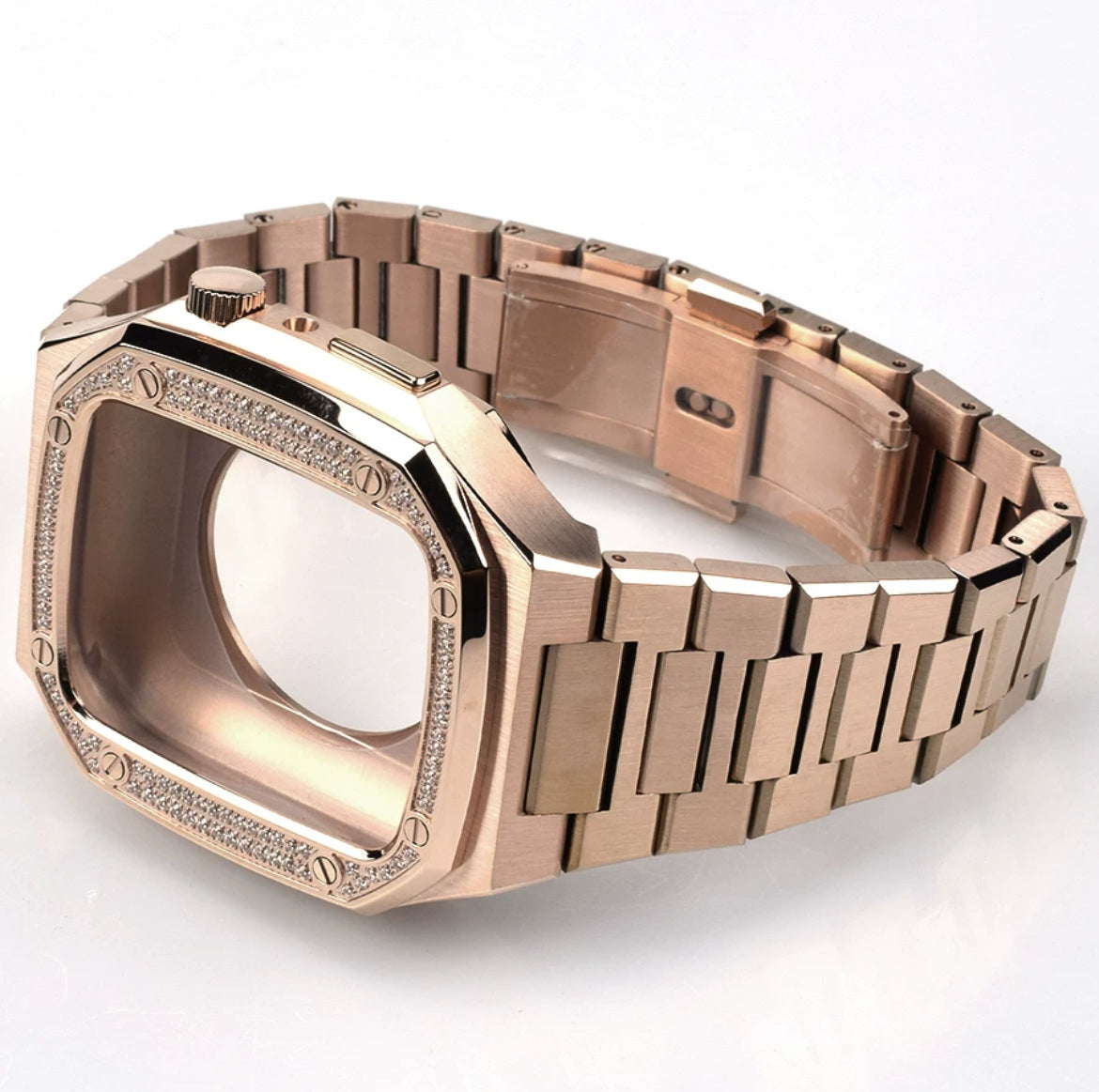 【Ice53】Iced Out Luxury Apple Watch Case