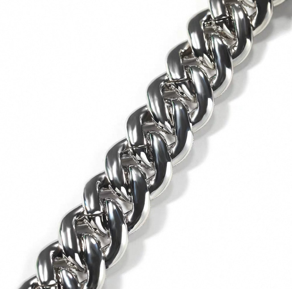 【Ice105】Iced Out Miami Cuban Chain Bracelet (24mm)