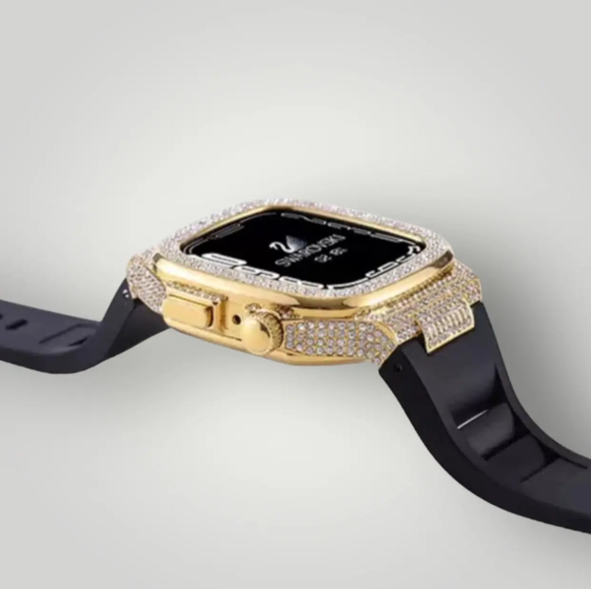 【Ice10】Iced Out Apple Watch Case