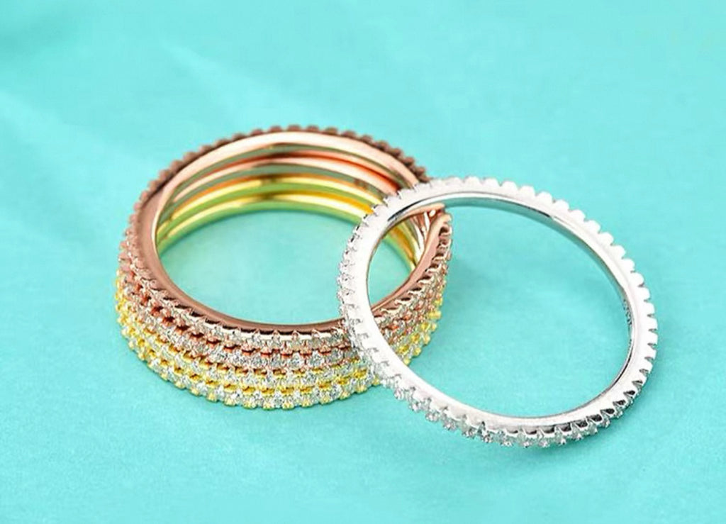 【Ice08】Moissanite Tennis Ring (2mm)