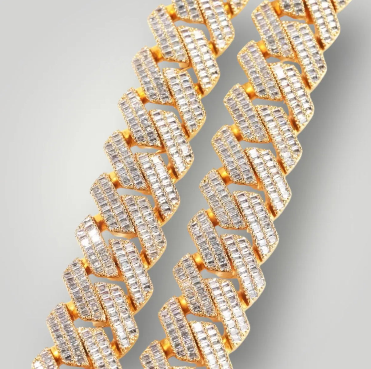 【Ice48】Iced Out Miami Cuban Chain Necklace